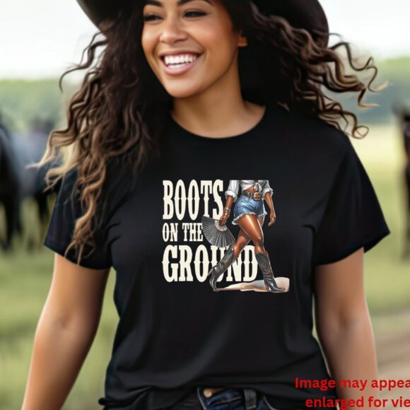 Boots On The Ground Tee (Black/New) - Picture 1 of 2